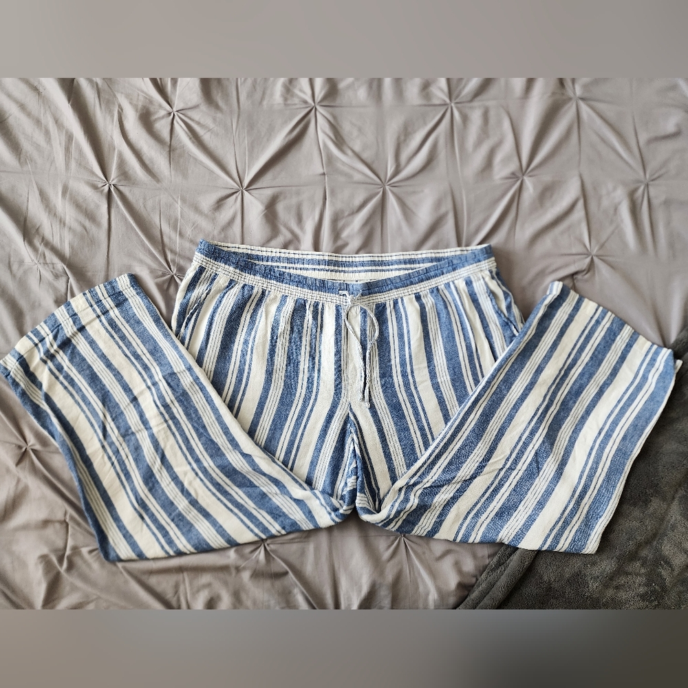 Old Navy | Women's Linen Pants | Wide Leg | XXL